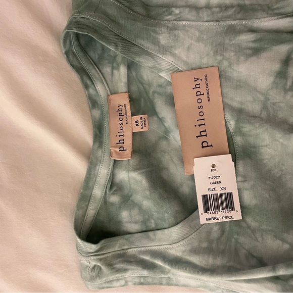 philosophy tie dye tank - Picture 2 of 2